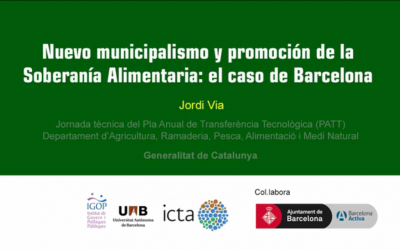 Nous vídeos sobre polítiques públiques agroecològiques