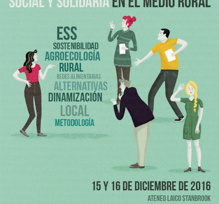 Curs sobre ‘Dinamització local i metodologies participatives per a l’Economia Social i Solidària en el medi rural’, Saragossa, 15 i 16 de desembre