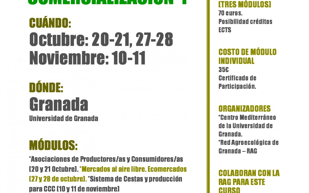 Curs sobre Agroecologia i Canals Curts de Comercialització